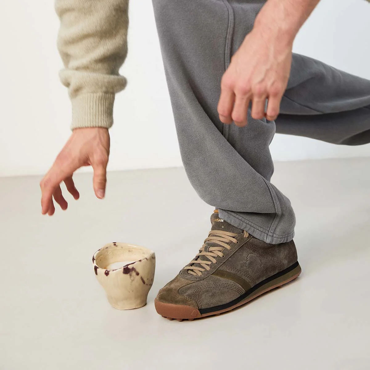 Stardust Suede | Deep Khaki - Image 2